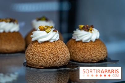 Pâtisserie Mélilot Paris 20e arrondissement -  chou pistache