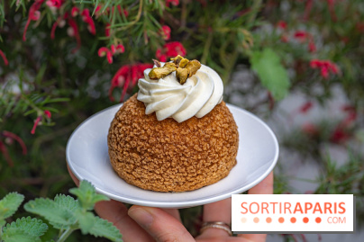 Pâtisserie Mélilot Paris 20e arrondissement -  chou pistache