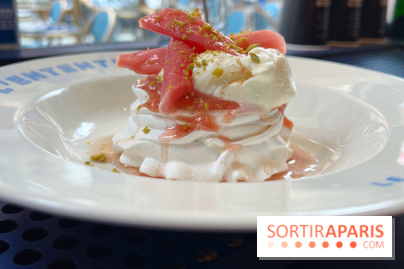 L'Entente - Pavlova rhubarbe