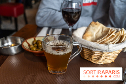 Boulevard Beirut, restaurant Libanais à Poissy -  thé vert menthe