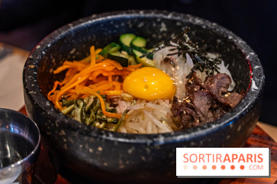 Hwaro Grill, le barbecue Coréen Paris 15e -  bibimbap bœuf