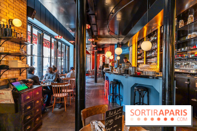 Festival, le café-restaurant rue Étienne Marcel  -  bar
