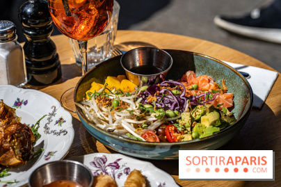 Festival, le café-restaurant rue Étienne Marcel  - fresh bowl saumon