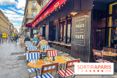 Festival, le café-restaurant rue Étienne Marcel  - terrasse