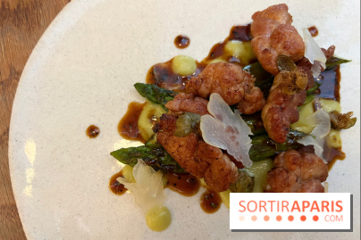 ChoCho - Ris d'agneau, asperge au barbecue