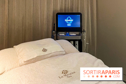Soin Hydrafacial au Spa Valmont de l'hôtel Le Meurice