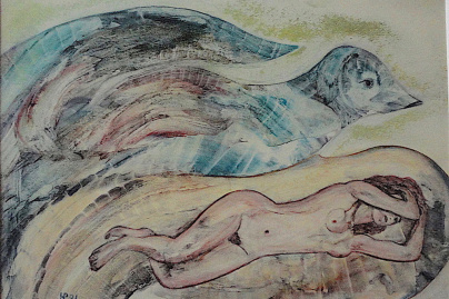 Campagne #32834 - Nu à l'oiseau. J P. Hammer 3