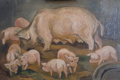 Campagne #32834 - La truie Huile Maurice Mourlot