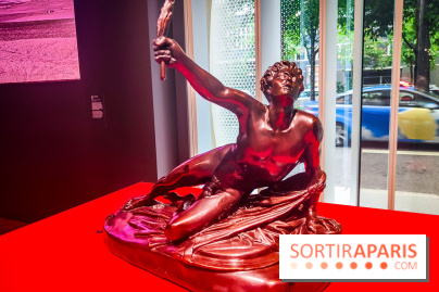 Marathon, la course du messager : l'exposition olympique du Musée de la Poste - nos photos - IMG20240514191232