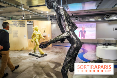 Marathon, la course du messager : l'exposition olympique du Musée de la Poste - nos photos - IMG20240514190829