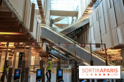 Prolongement de la ligne 14 : nos photos de la gare Saint-Denis-Pleyel