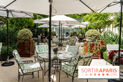 Le Tea time du Bristol Paris par Yu Tanaka