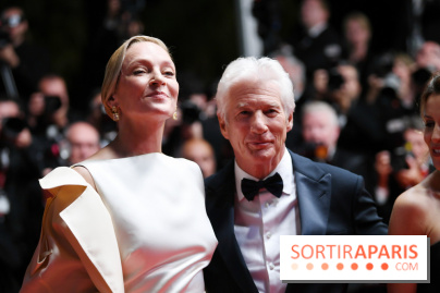 ©Rachid Bellak - Cannes 2024 : Tapis Rouge - Oh, Canada - Uma Thurman et Richard Gere