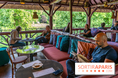 Guinguette des Étangs de Corot, la terrasse festive au bord de l'eau dans les Hauts-de-Seine -  A7C4001