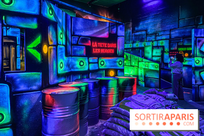 La Tête dans les Nuages - la Défense - Laser game