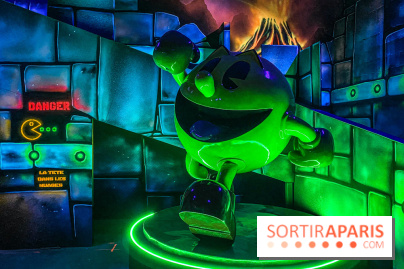 La Tête dans les Nuages - la Défense - Pac Man