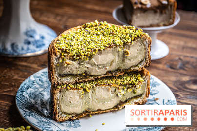 Nèulo Pâtisserie,le Paradis du flan par Pierre Jean Quinonero -  flan pistache