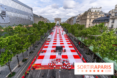 Grand pique nique des Champs-Élysées - photos