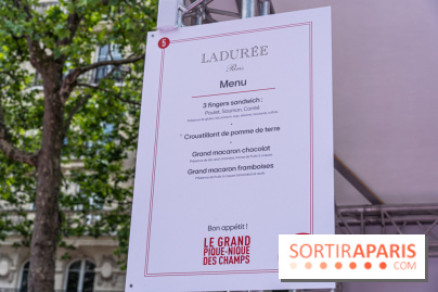 Grand pique nique des Champs-Élysées - photos