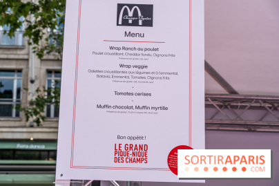 Grand pique nique des Champs-Élysées - photos