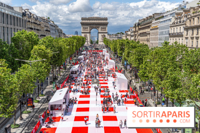 Grand pique nique des Champs-Élysées - photos