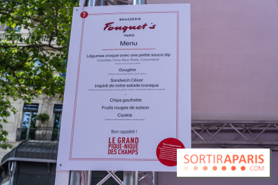 Grand pique nique des Champs-Élysées - photos