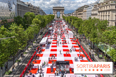 Grand pique nique des Champs-Élysées - photos