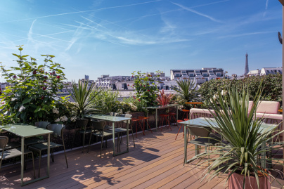 Une soirée sur les toits parisien - Rooftop PLEY Hotel 10 ©studio madeho
