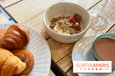 Brunch La Datcha - Muesli rhubarbe