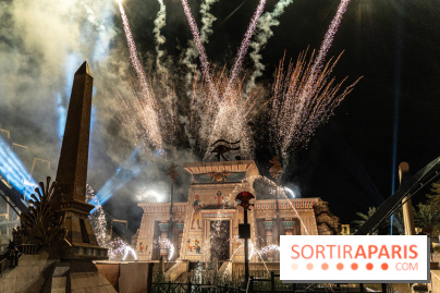 Parc Astérix : inauguration de la Tour Numérobis avec Jamel Debbouze