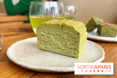 Restaurant Iné - Cheesecake matcha