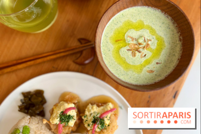 Restaurant Iné - Soupe froide brocolis