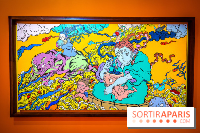 Oh my Gods, l'exposition de Wenna qui nous plonge dans des mondes merveilleux au musée en Herbe - IMG20240605113946