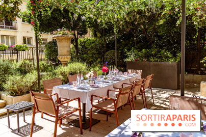 La terrasse jardin Summer de la Bauhinia au Shangri-La Paris -  A7C5584
