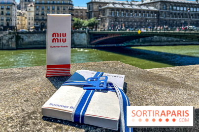 Miu-Miu distribue des livres et des glaces gratuites sur les quais parisiens !