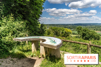 Le kiosque du belvédère de Chatillon à Risny-sur-Seine en Yvelines -  A7C6192