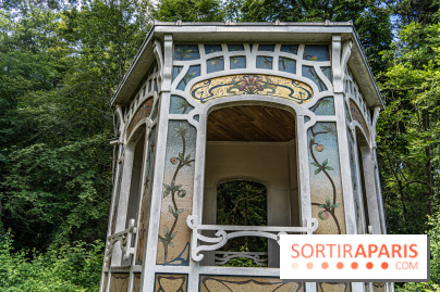 Le kiosque du belvédère de Chatillon à Risny-sur-Seine en Yvelines