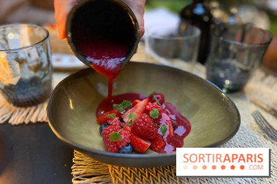 Blossom, Sofitel Paris le Faubourg 2024 - Soupe fruits rouges
