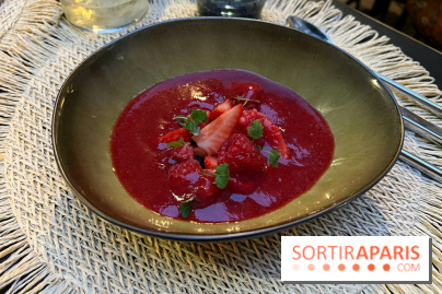 Blossom, Sofitel Paris le Faubourg 2024 - Soupe fruits rouges