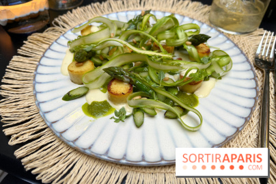 Blossom, Sofitel Paris le Faubourg 2024 - Gnocchis et asperges