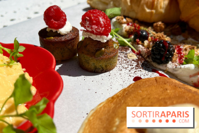 Brunch Ora Farmhouse - Financiers pistache framboise