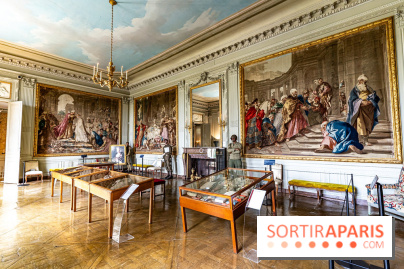 Le Château de la Roche Guyon, le château troglodyte dans le Val-d'Oise - 95 -  salon