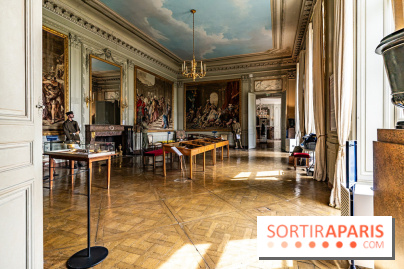 Le Château de la Roche Guyon, le château troglodyte dans le Val-d'Oise - 95 -  salon