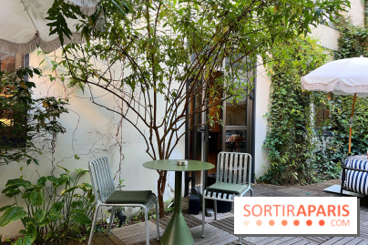 Hôtel Rosalie - Patio terrasse