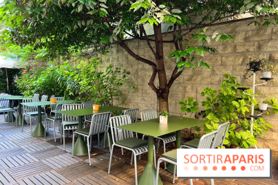 Hôtel Rosalie - Patio terrasse