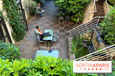 Hôtel Rosalie - Patio terrasse