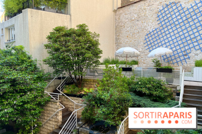 Hôtel Rosalie - Patio terrasse