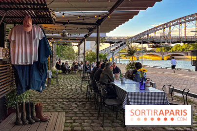 Chouchou sur Seine, la terrasse festive de l'hôtel Chouchou sur les quais parisiens