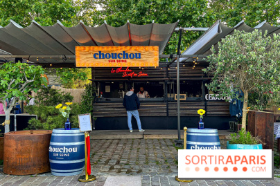 Chouchou sur Seine, la terrasse festive de l'hôtel Chouchou sur les quais parisiens