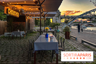 Chouchou sur Seine, la terrasse festive de l'hôtel Chouchou sur les quais parisiens